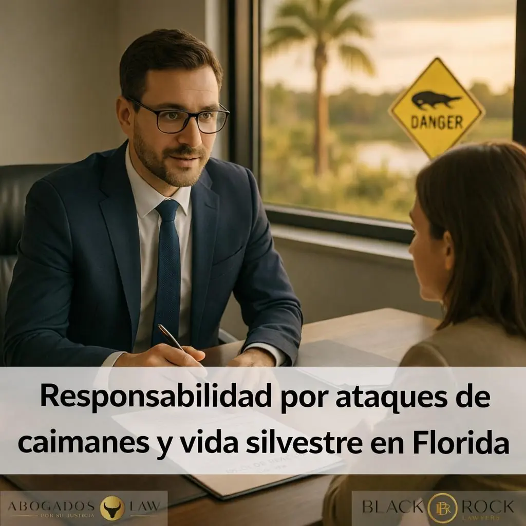 Lesiones por Ataques de Caimanes y Vida Silvestre: Cuándo los Propietarios y Operadores Turísticos en Florida Pueden Ser Responsables