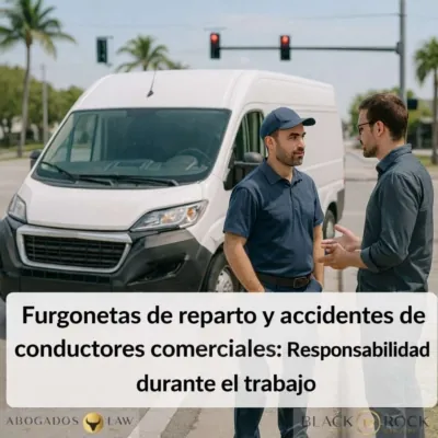 Accidentes con Vans de Reparto y Conductores Comerciales: Qué Hacer Cuando el Conductor Responsable Estaba ‘En Horario de Trabajo’