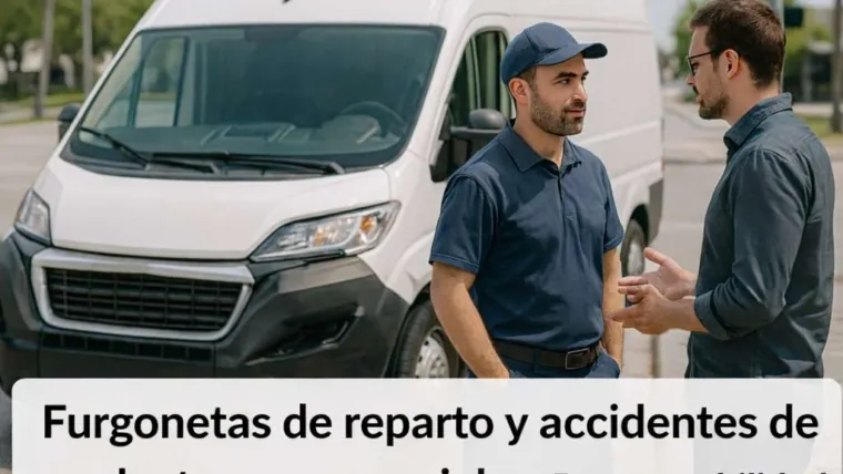 Accidentes con Vans de Reparto y Conductores Comerciales: Qué Hacer Cuando el Conductor Responsable Estaba ‘En Horario de Trabajo’