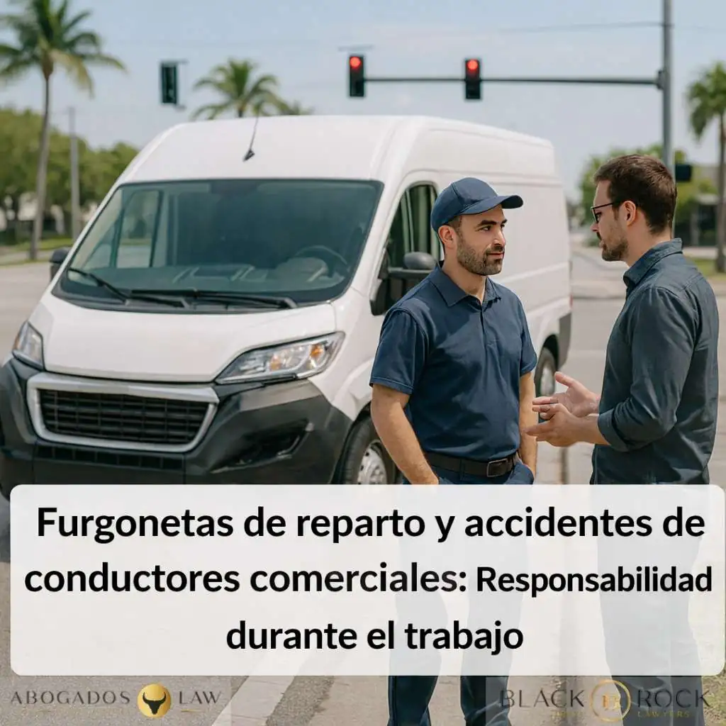 Accidentes con Vans de Reparto y Conductores Comerciales: Qué Hacer Cuando el Conductor Responsable Estaba ‘En Horario de Trabajo’