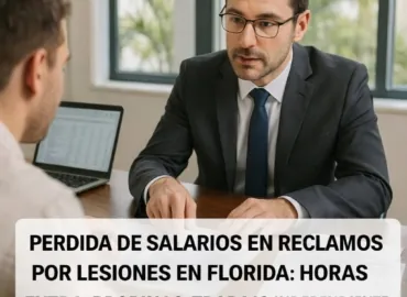 Salarios Perdidos en Reclamos por Lesiones en Florida: Cómo Probar Horas Extra, Propinas, Trabajo Independiente y Pérdida de Ingresos Futuros