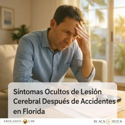 Lesiones Cerebrales Traumáticas Después de Accidentes en Florida: Síntomas Ocultos que las Aseguradoras Minimizarán