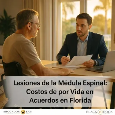 Lesiones de la Médula Espinal y Reclamos por Parálisis: Planificación de Costos de por Vida en un Acuerdo en Florida