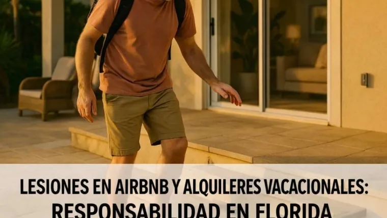 Airbnb y Lesiones en Alquileres Vacacionales: ¿Quién es Responsable Cuando unas Vacaciones en Florida se Vuelven Peligrosas?