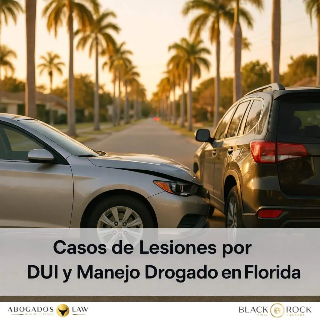 Accidentes por DUI y Drogas en Florida: ¿Qué Hace Diferente Estos Casos de Lesiones?