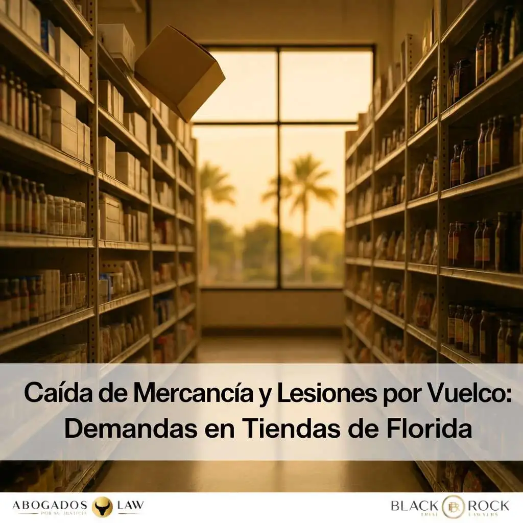 Lesiones por Mercancía que Cae y Accidentes de ‘Topple’: Cómo se Prueban Realmente estos Reclamos en Tiendas de Florida