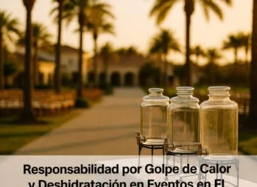 Golpe de Calor y Deshidratación en Eventos de Florida: Cuando la Negligencia del Lugar Puede Generar Responsabilidad