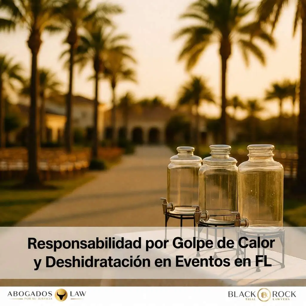 Golpe de Calor y Deshidratación en Eventos de Florida: Cuando la Negligencia del Lugar Puede Generar Responsabilidad