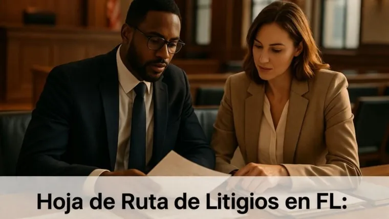Camino del Litigio en Florida: De la Presentación a la Mediación y el Juicio