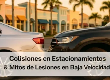 Choques en Estacionamientos y Mitos sobre Lesiones a Baja Velocidad