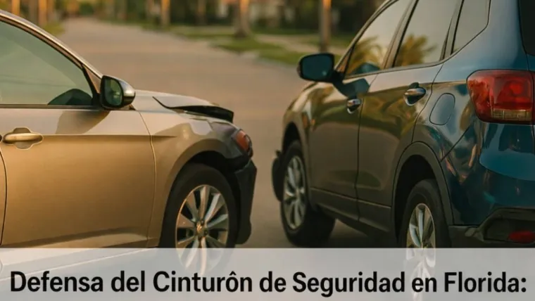 La ‘Defensa del Cinturón de Seguridad’ en Florida: Cómo Puede Reducir su Compensación (y Cómo Defenderse)