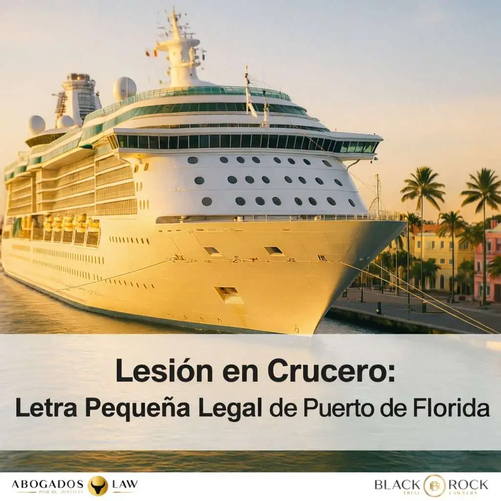 Lesiones en Cruceros que Salen de Puertos de Florida: La Letra Pequeña que Puede Cambiar su Caso