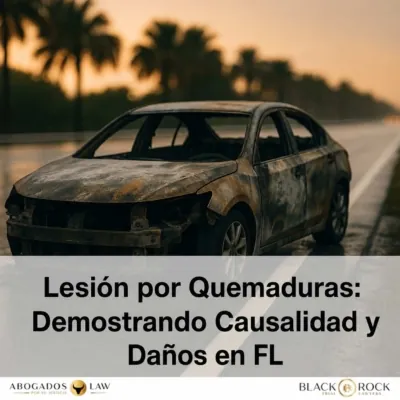 Casos de quemaduras: cómo probar la causalidad y los daños en Florida