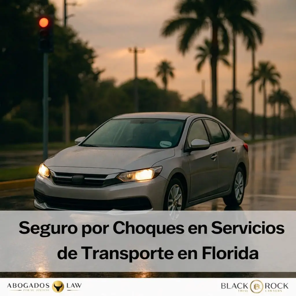 Accidentes de Rideshare (Uber/Lyft): ¿Qué seguro aplica en Florida?