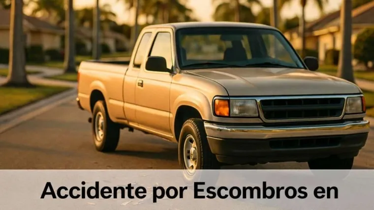 Accidentes por Escombros en Carreteras de Florida: Cómo Identificar al Conductor o Empresa Responsable