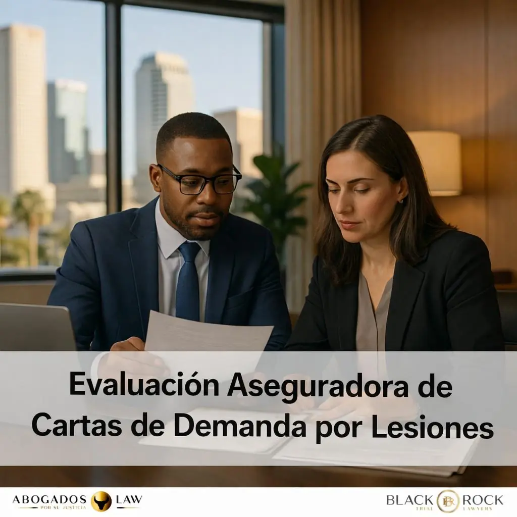 Cartas de Demanda: Cómo los Aseguradores Evalúan Reclamos por Lesiones en Florida