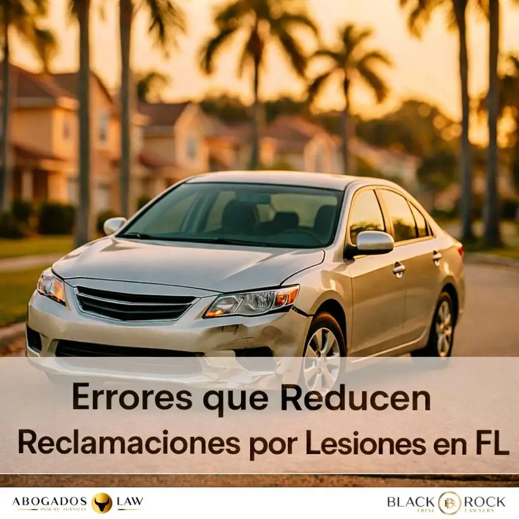 Errores Comunes que Reducen los Reclamos por Lesiones en Florida