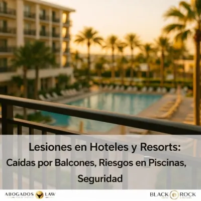 Lesiones en Hoteles y Resorts de Florida: Caídas de Balcón, Riesgos en Piscinas y Fallas de Seguridad