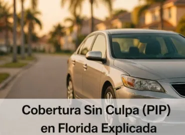 Qué cubre realmente el seguro sin culpa (PIP) en Florida