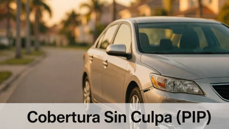 Qué cubre realmente el seguro sin culpa (PIP) en Florida