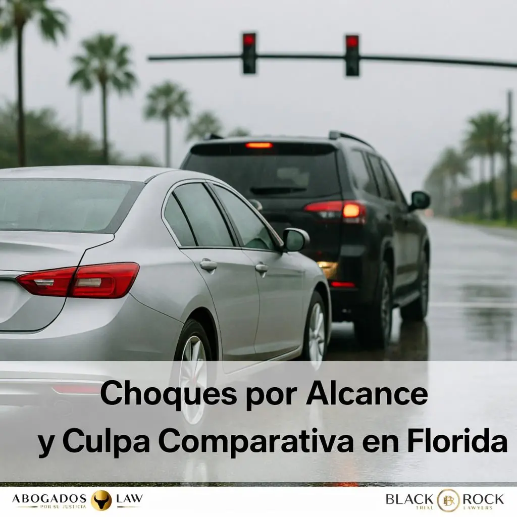 Choques por Alcance y Culpa Comparativa en Florida: Lo Que Debe Saber