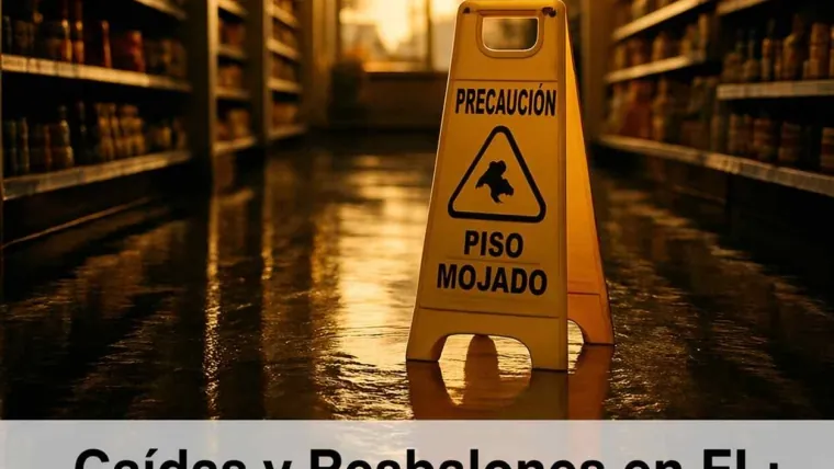 Reclamos por Resbalones y Caídas en Florida: ¿Qué es el Conocimiento Constructivo?