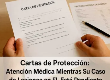 Cartas de Protección (LOP) en Florida: Cómo Obtener Atención Médica Mientras Su Caso de Lesiones Está Pendiente