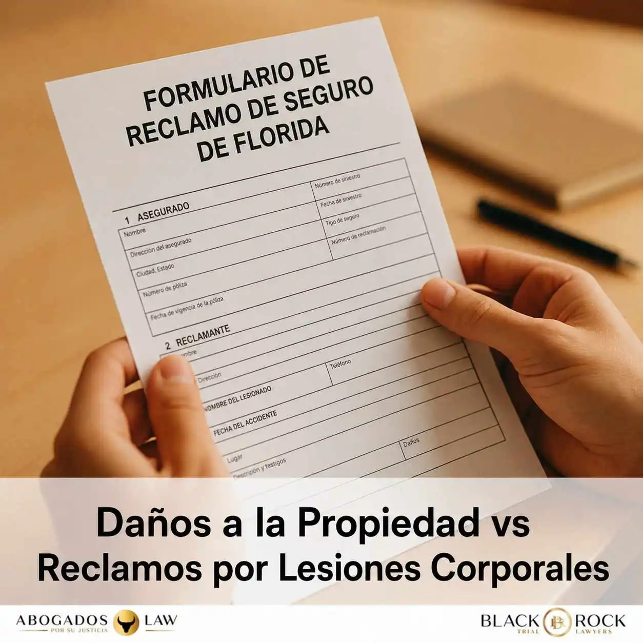 Diferencias entre reclamos por daños a la propiedad y lesiones corporales