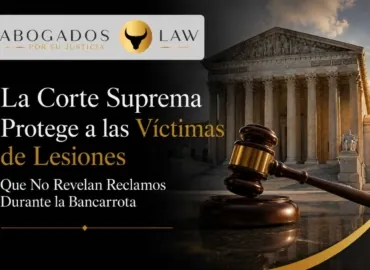 La Corte Suprema Protege a las Víctimas de Lesiones que No Revelan Reclamaciones Durante una Bancarrota