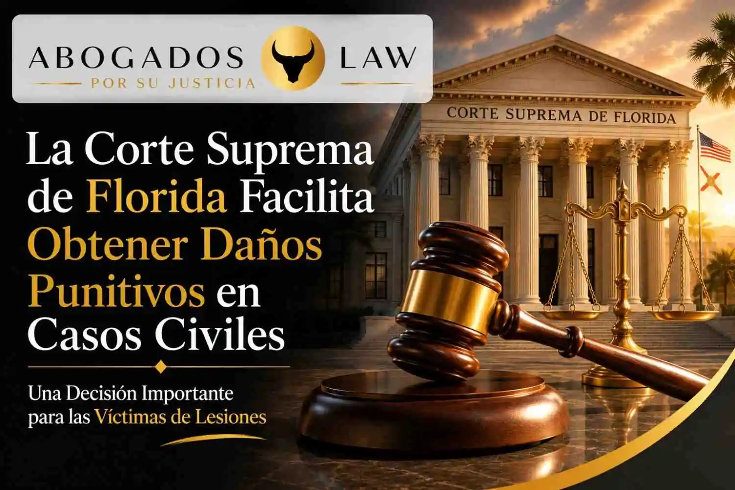 La Corte Suprema de Florida Facilita la Obtención de Daños Punitivos en Casos Civiles