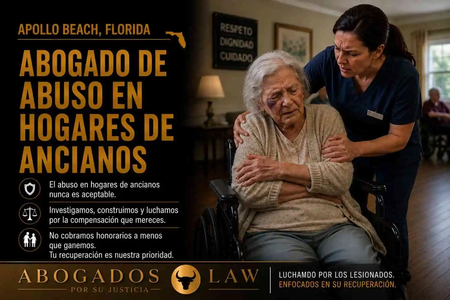 Abogado de abuso en hogares de ancianos en Apollo Beach