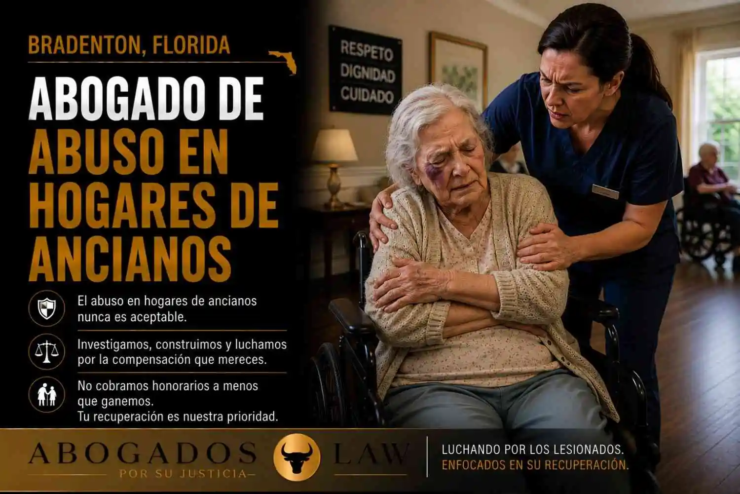 Abogado de abuso en hogares de ancianos en Bradenton