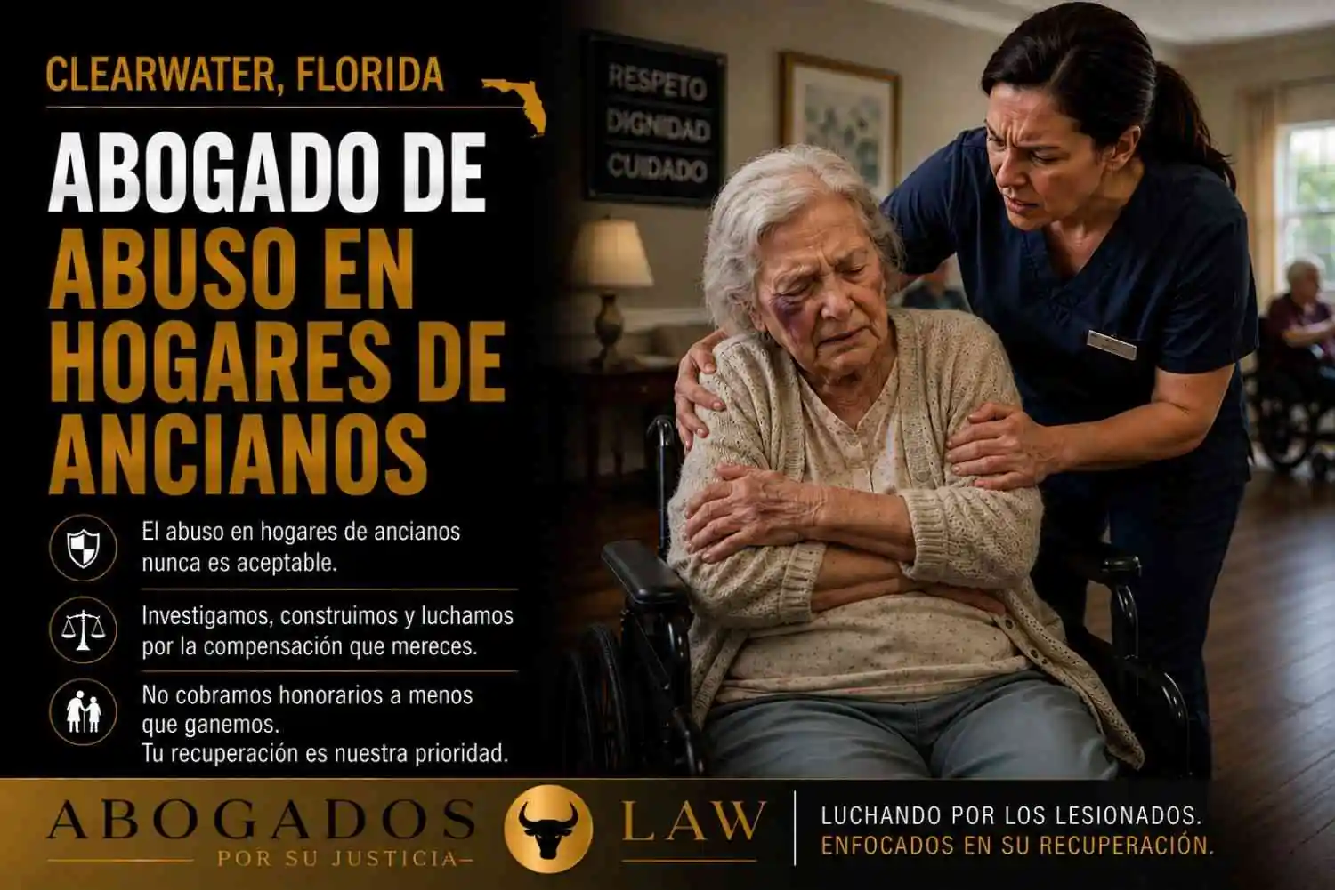 Abogado de abuso en hogares de ancianos en Clearwater