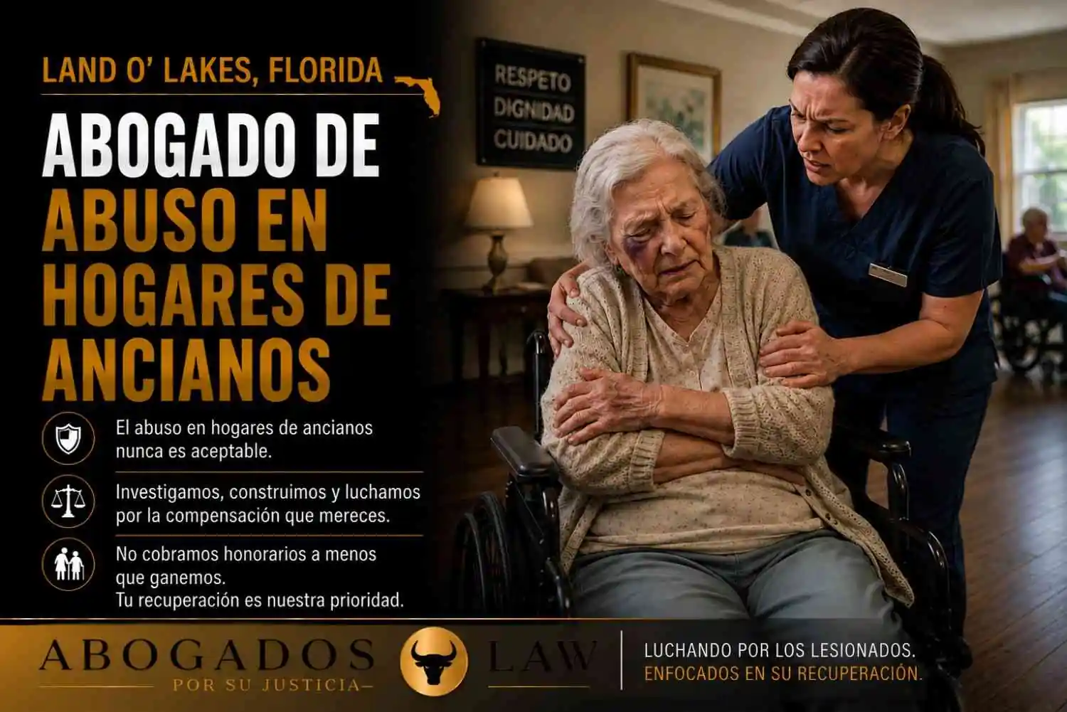 Abogado de abuso en hogares de ancianos en Land O' Lakes