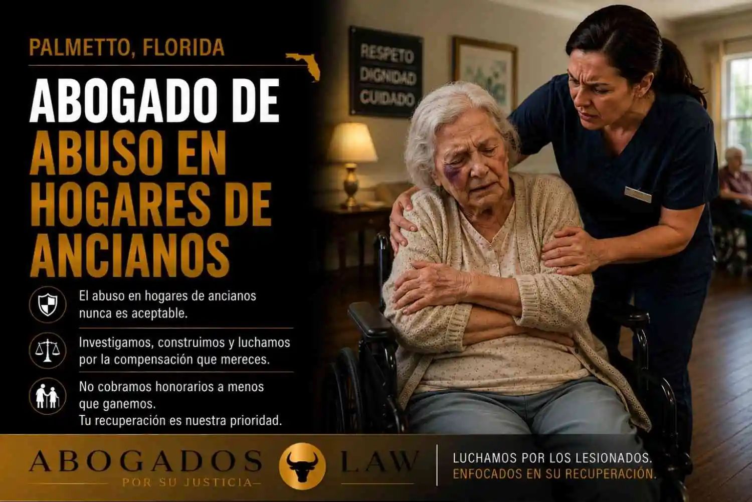 Abogado de abuso en hogares de ancianos en Palmetto