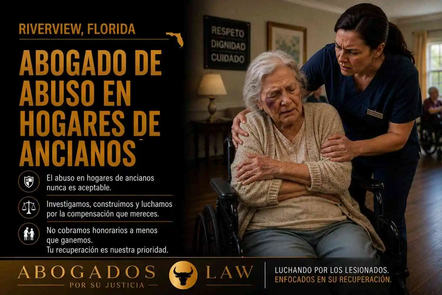 Abogado de abuso en hogares de ancianos en Riverview
