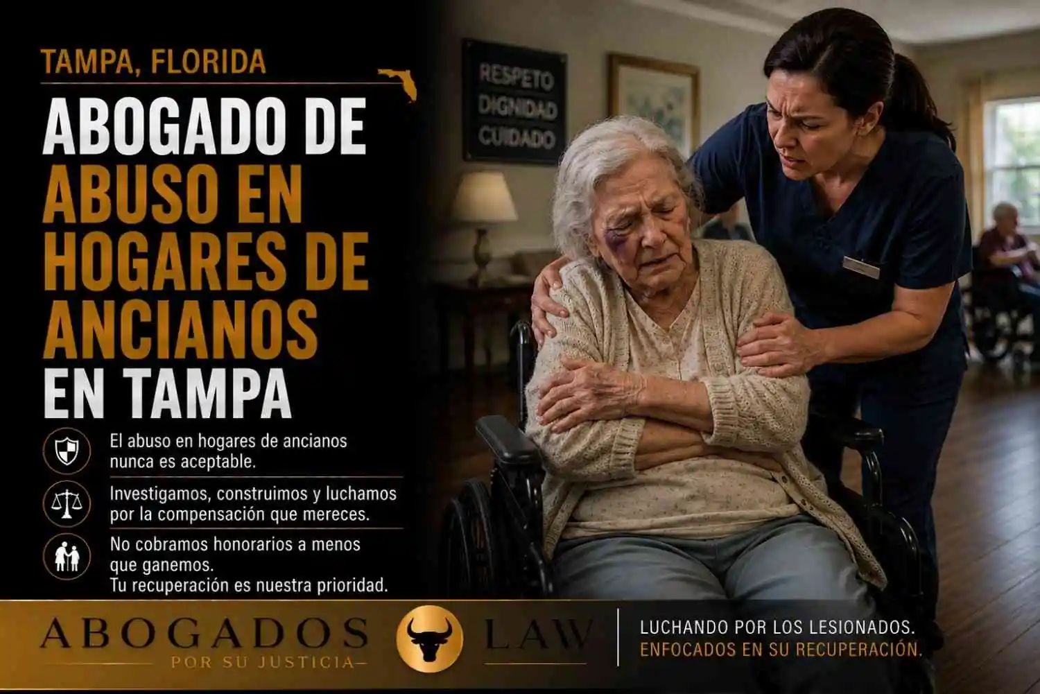 Abogado de abuso en hogares de ancianos en Tampa
