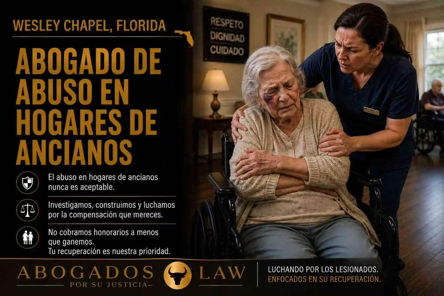 Abogado de abuso en hogares de ancianos en Wesley Chapel