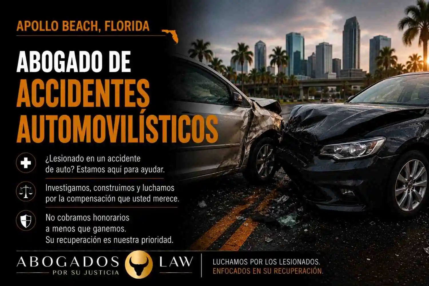 Abogado de accidentes automovilísticos en Apollo Beach
