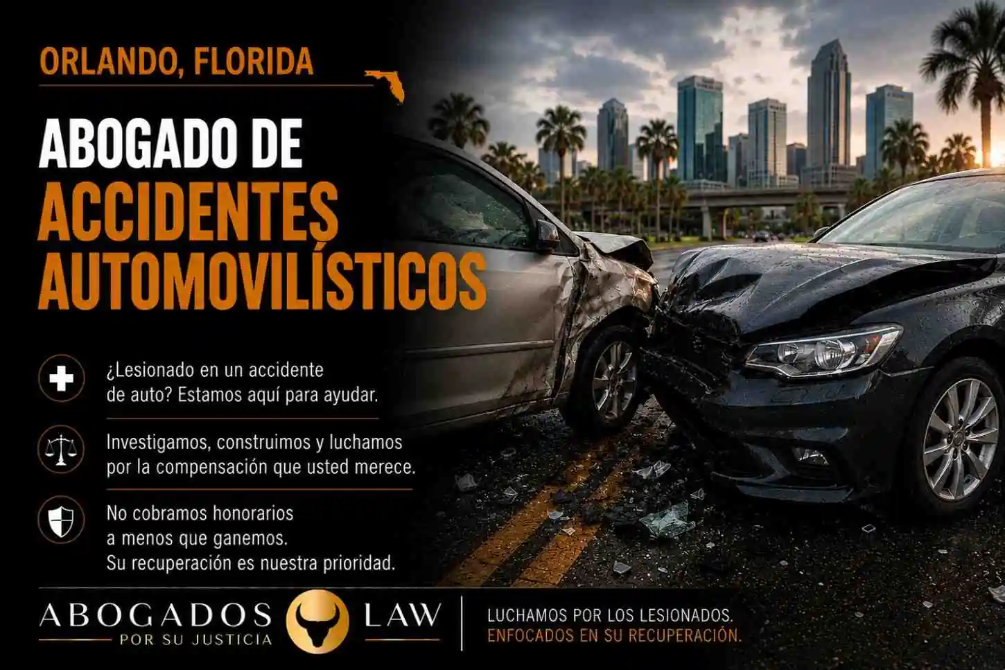 Abogado de accidentes automovilísticos en Orlando