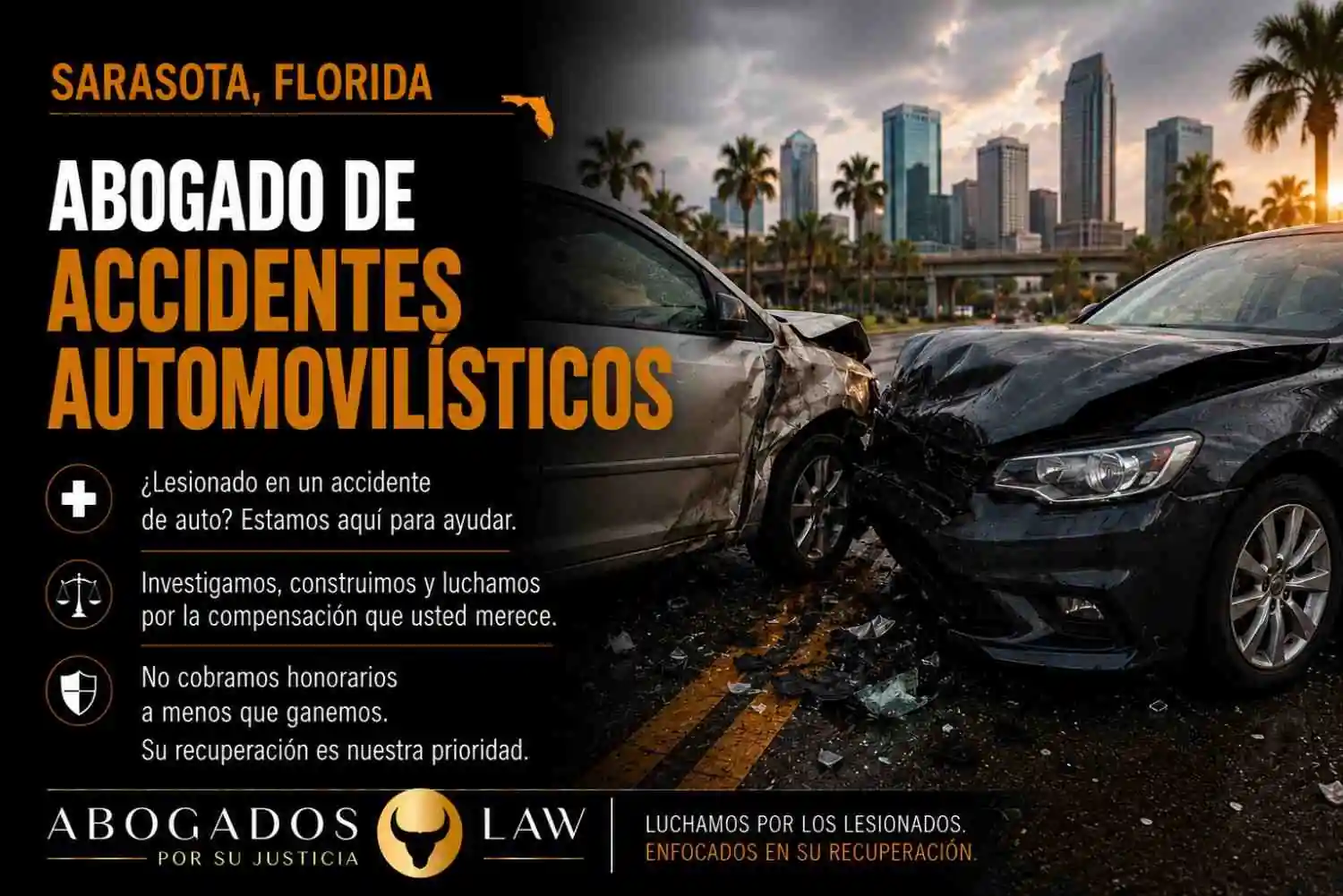 Abogado de accidentes automovilísticos en Sarasota