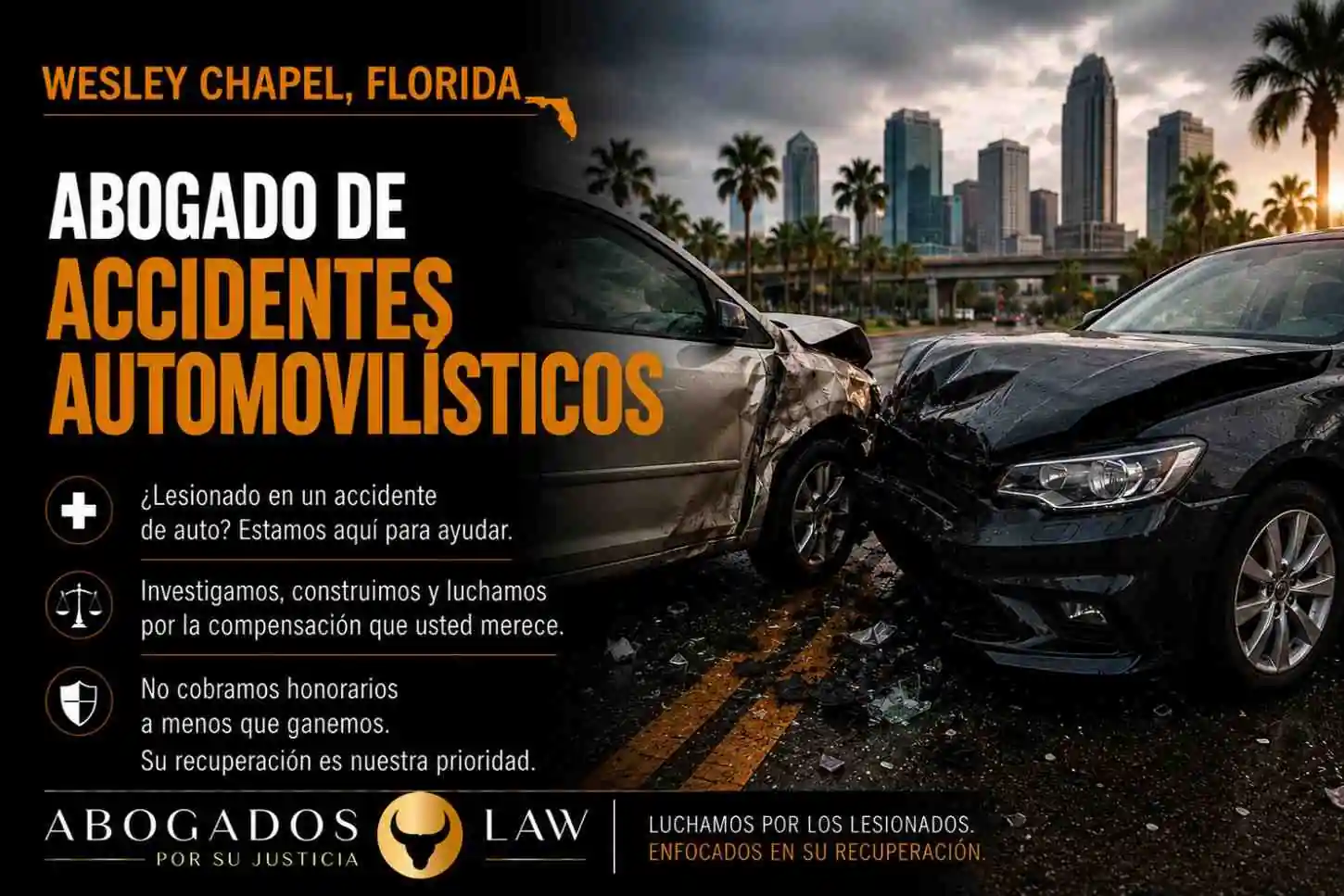 Abogado de accidentes automovilísticos en Wesley Chapel