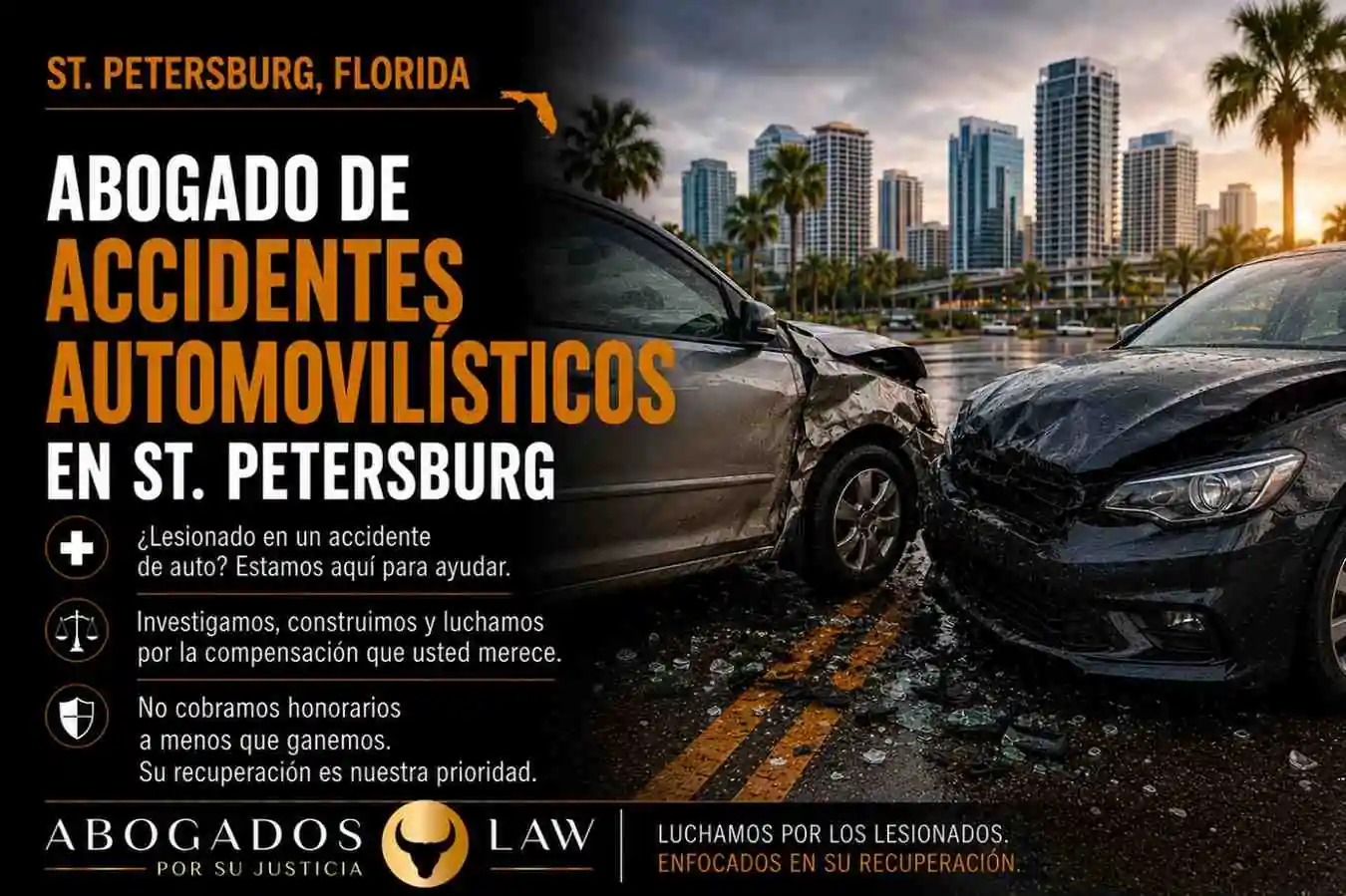 Abogado de accidentes automovilísticos en St. Petersburg