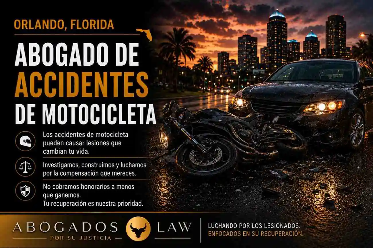 Abogado de accidentes de motocicleta en Orlando