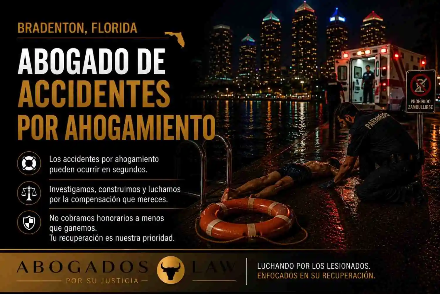 Abogado de accidentes por ahogamiento en Bradenton