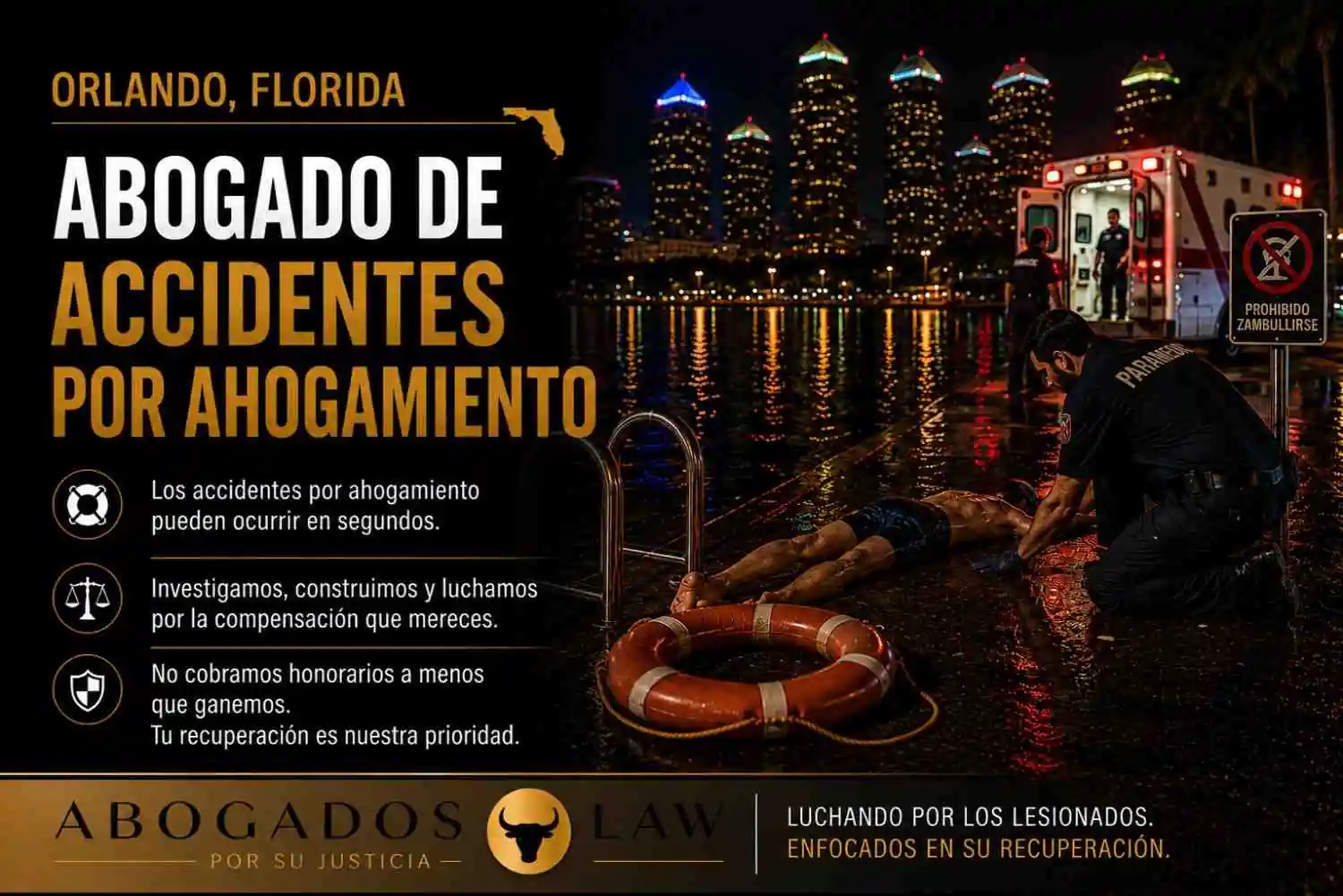 Abogado de accidentes por ahogamiento en Orlando