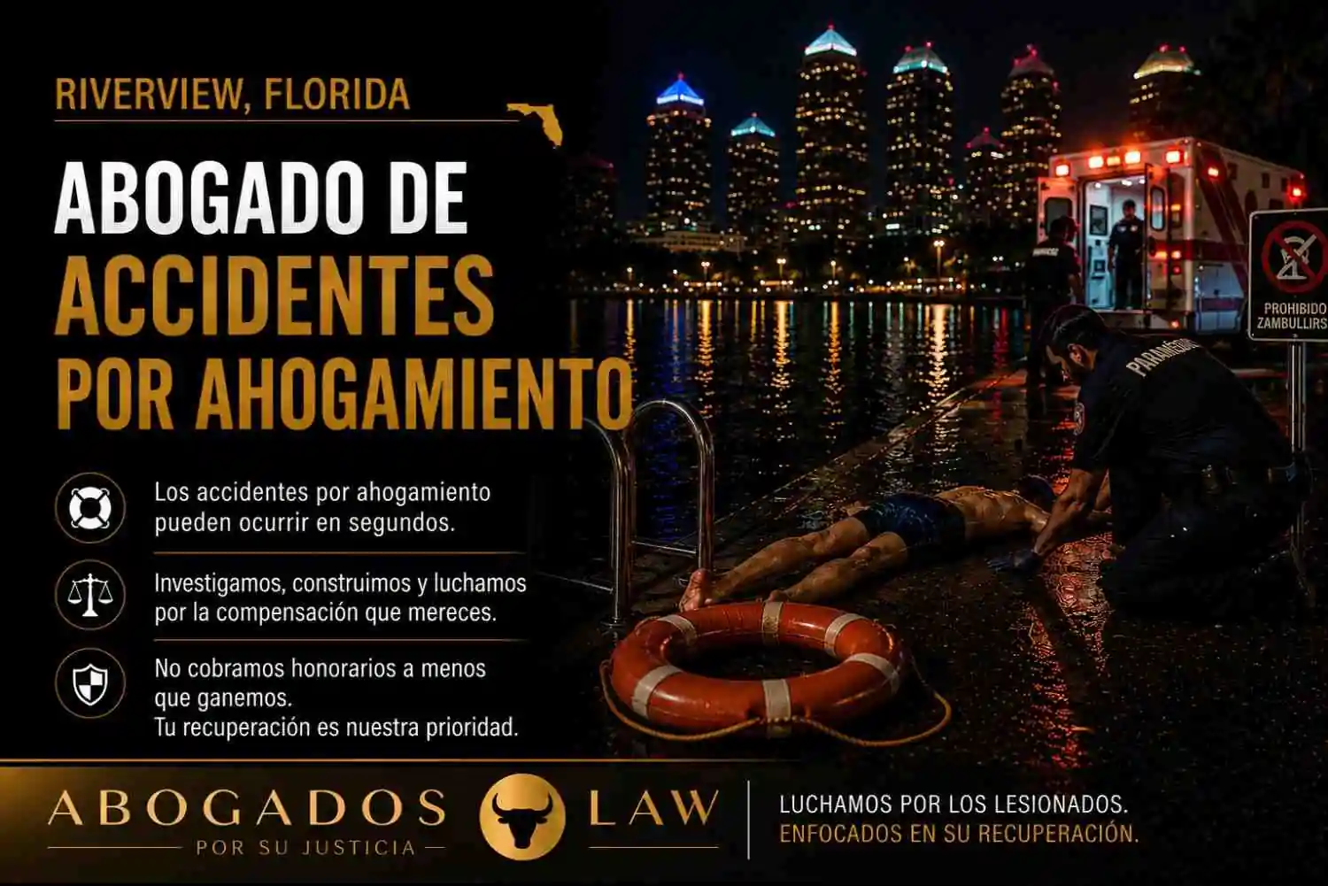 Abogado de accidentes por ahogamiento en Riverview