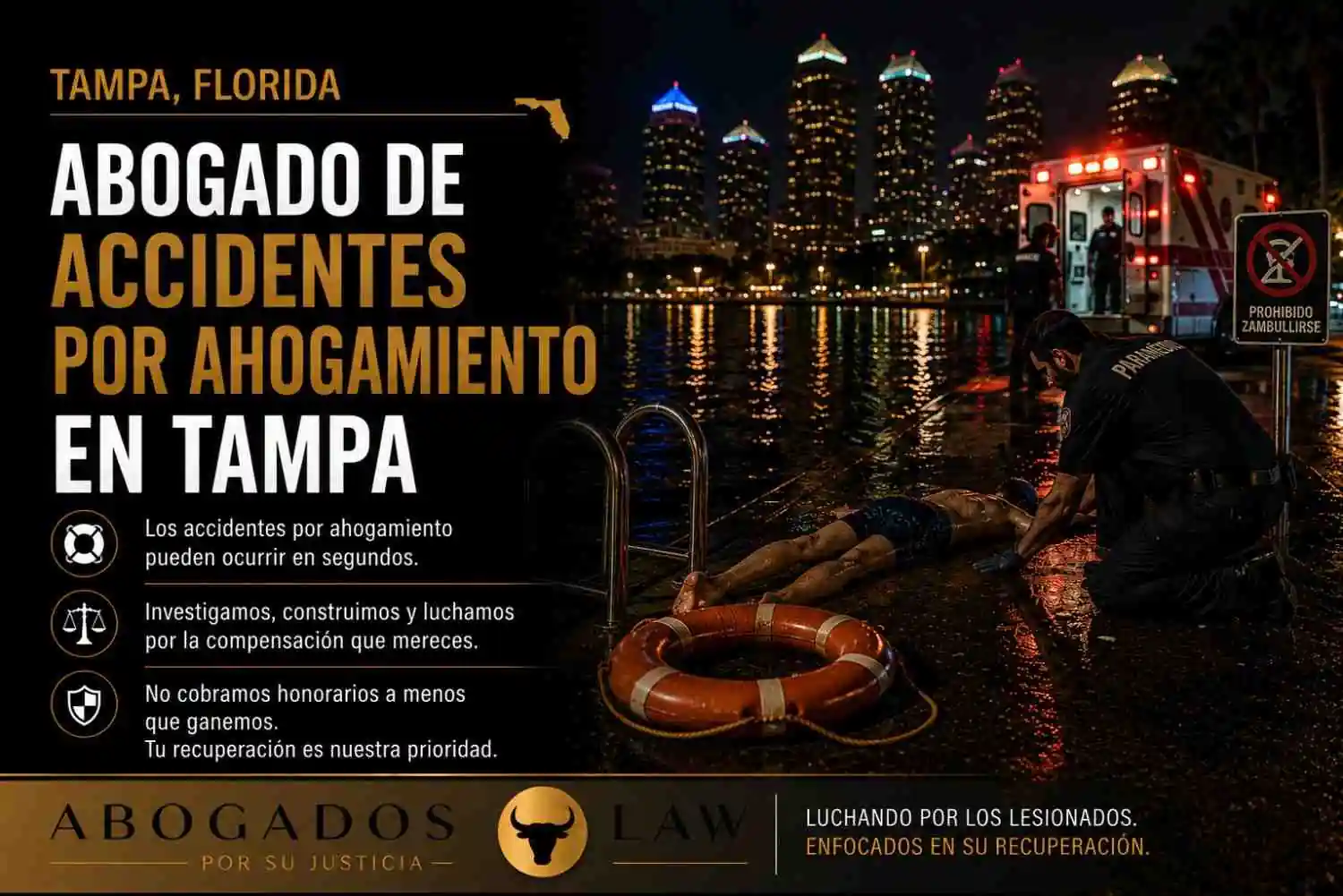Abogado de accidentes por ahogamiento en Tampa