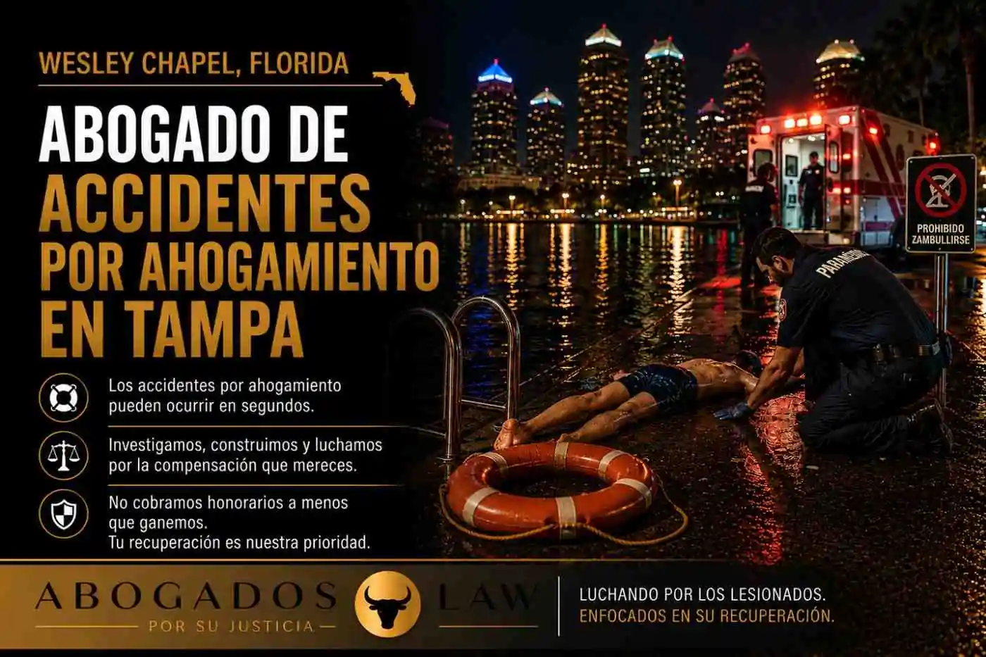 Abogado de lesiones por quemaduras en Wesley Chapel