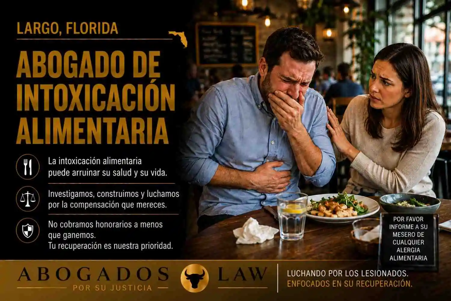 Abogado de intoxicación alimentaria en Largo